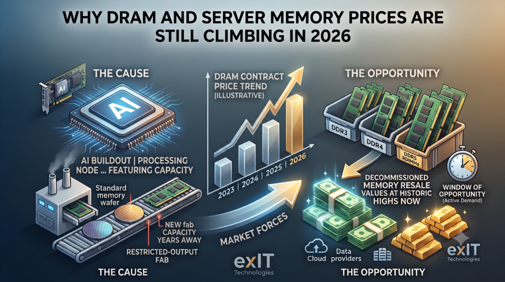 Mengapa Harga DRAM dan Memori Server Masih Meningkat di Tahun 2026